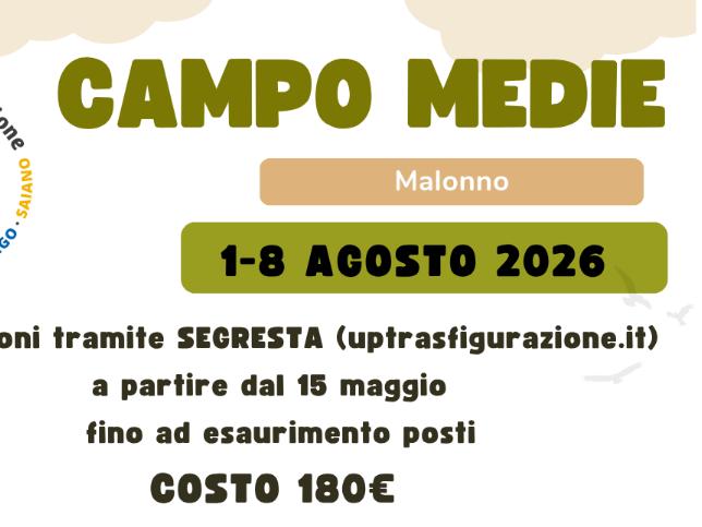 CAMPO MEDIE UP 2026